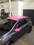 Hyundai i10 toit rose